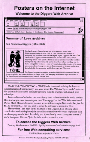 Flyer for Digger web