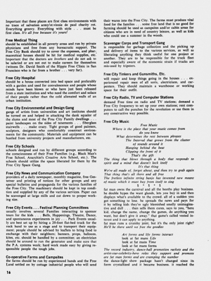 A Digger street sheet