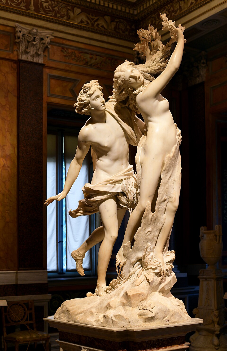 Apollo and Daphne, by Bernini. An illustration of the myth JET invokes in his opening memories of Florida.