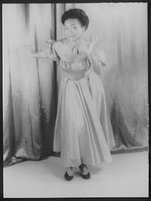 Eartha Kitt, photographed in 1952. JET recalls encountering her in Central Park during his New York years.