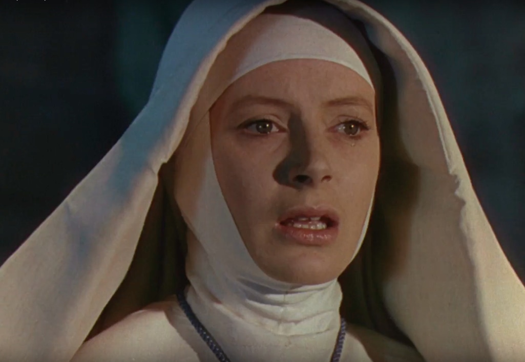 Deborah Kerr in Black Narcissus (1947), from the film�s trailer. JET invokes her performance while describing conversation as a religious experience.