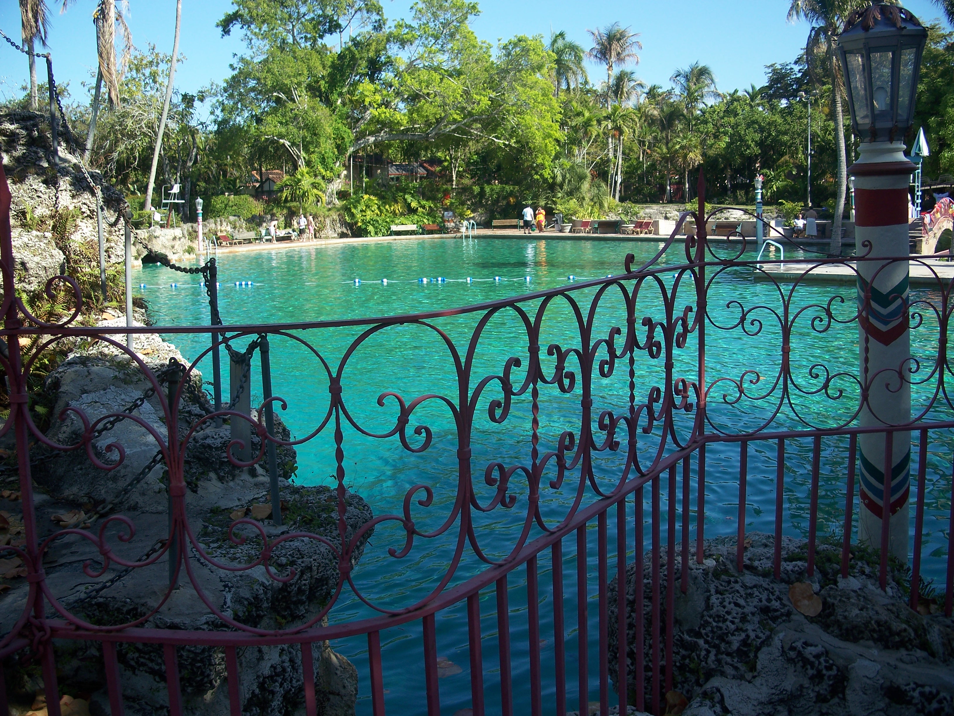 Venetian Pool, Coral Gables (2011 photograph). JET remembers swimming here during his Florida childhood.